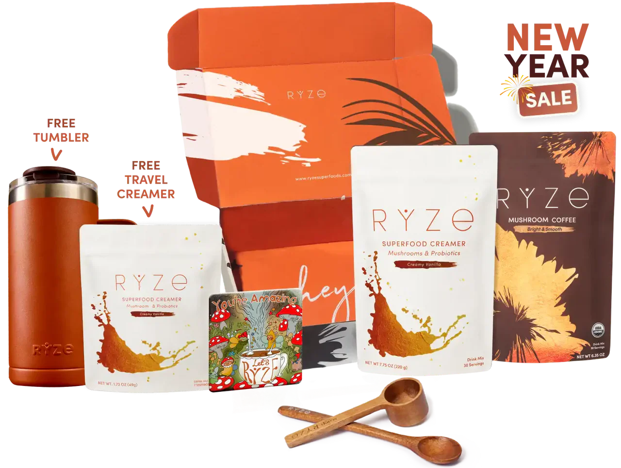 RYZE n Shine Bundle (Coffee + Creamer) M11P